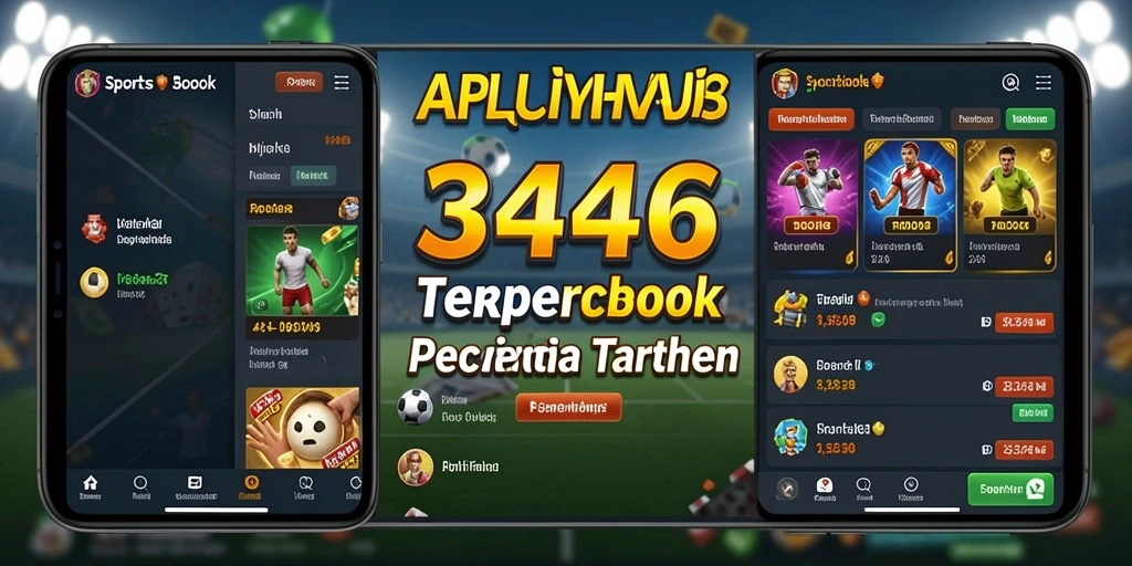 Tampilan menarik dari gameplay aplikasi Sportsbook 3446.