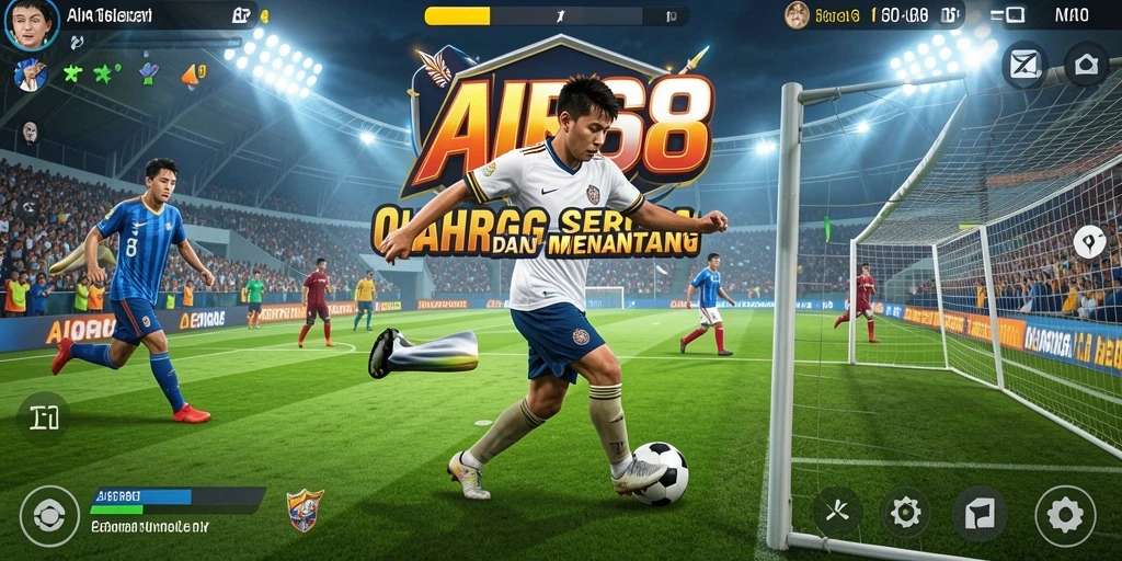 Tampilan menarik dari gameplay olahraga di AIR168 yang seru.