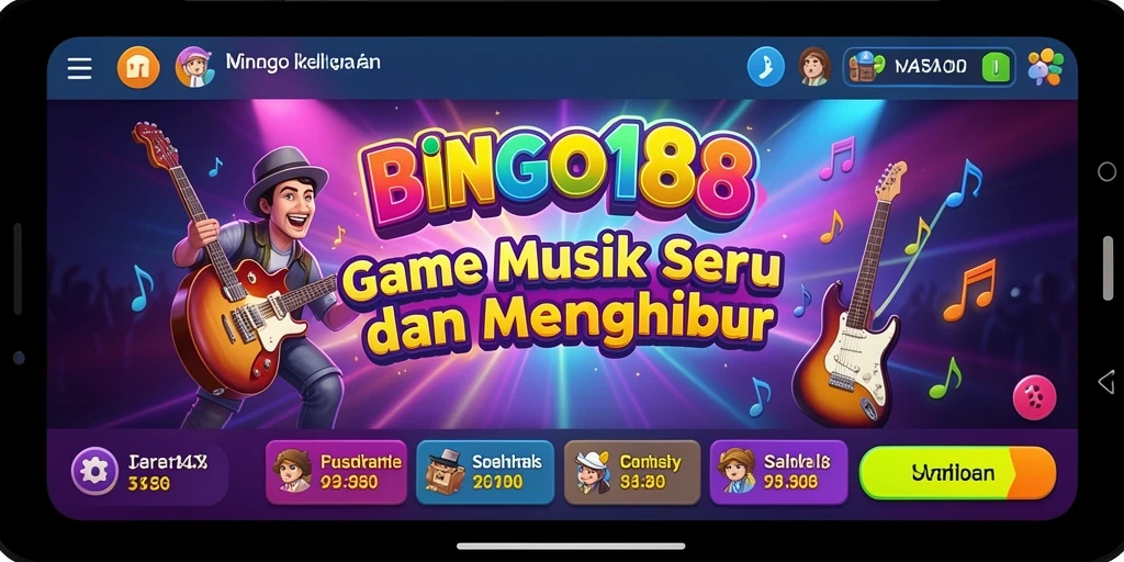 Tampilan gameplay BINGO188 yang seru dan interaktif.