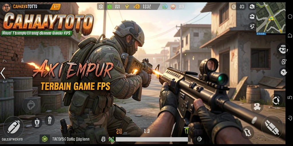 Tampilan gameplay mendebarkan dalam CAHAYATOTO.