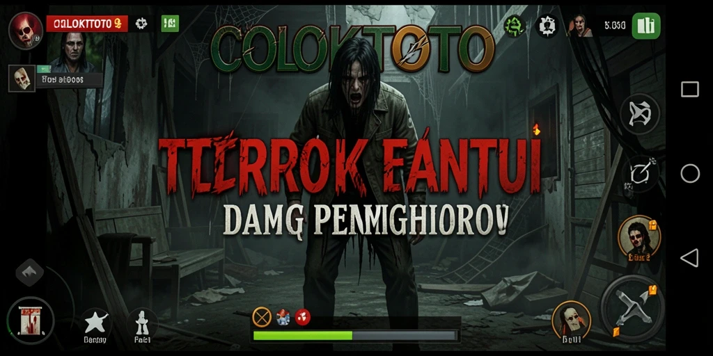 Tangkapan layar gameplay menegangkan di COLOKTOTO.