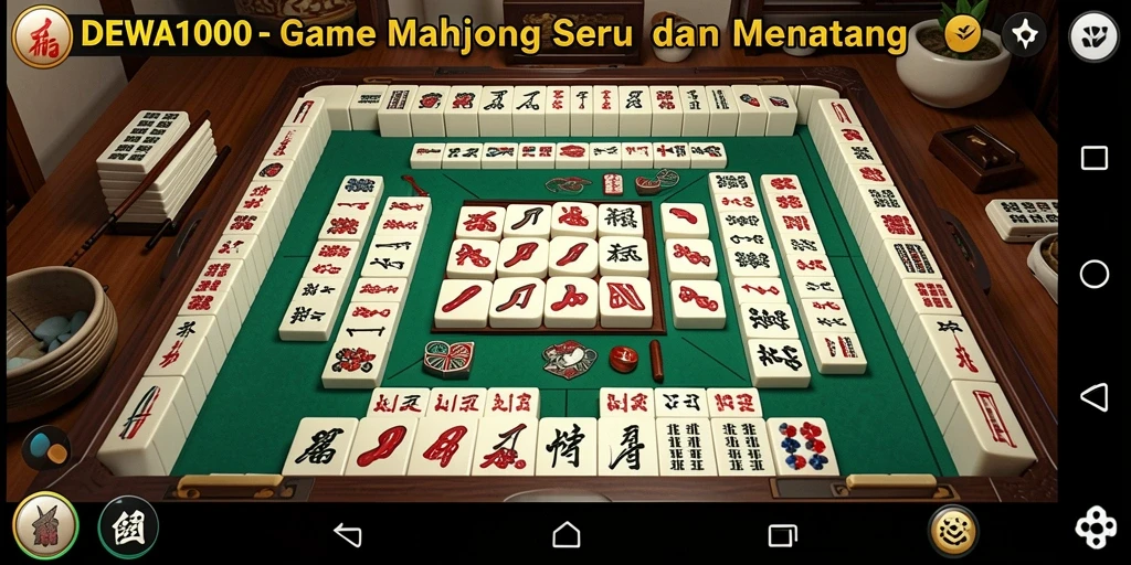 Tampilan gameplay DEWA1000 yang menarik dan mendebarkan.