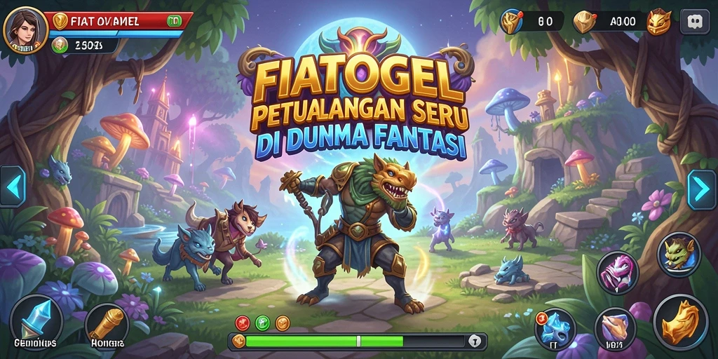 Screenshot gameplay FIATOGEL yang menampilkan petualangan seru dan tantangan.