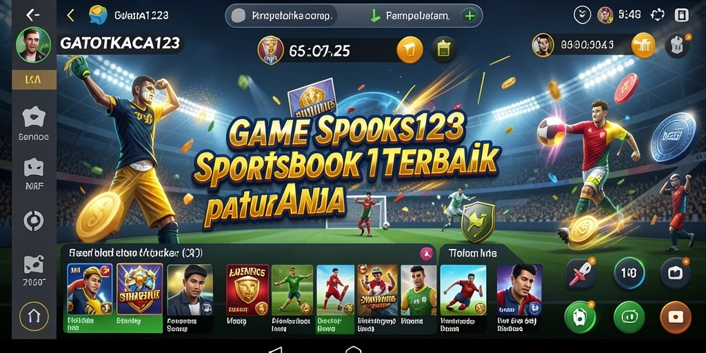 Tampilan menarik dari gameplay GATOTKACA123 dengan berbagai pilihan taruhan.