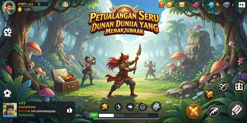 Screenshot gameplay H89 yang menunjukkan aksi seru dalam petualangan.