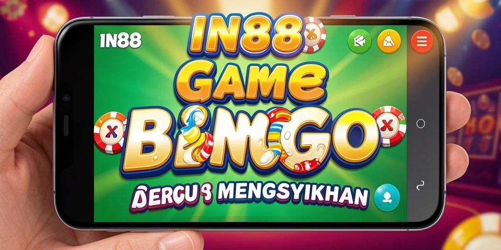 Tampilan gameplay Bingo yang menyenangkan dan interaktif di IN88.