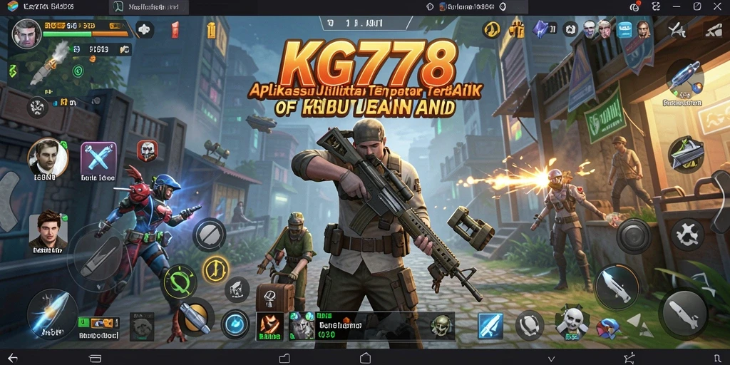 Tampilan antarmuka KG778 yang sederhana dan fungsional.