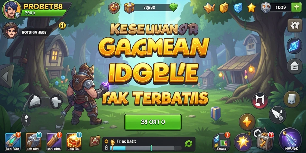 Gameplay seru dan menyenangkan dari PROBET88 dalam genre Idle.
