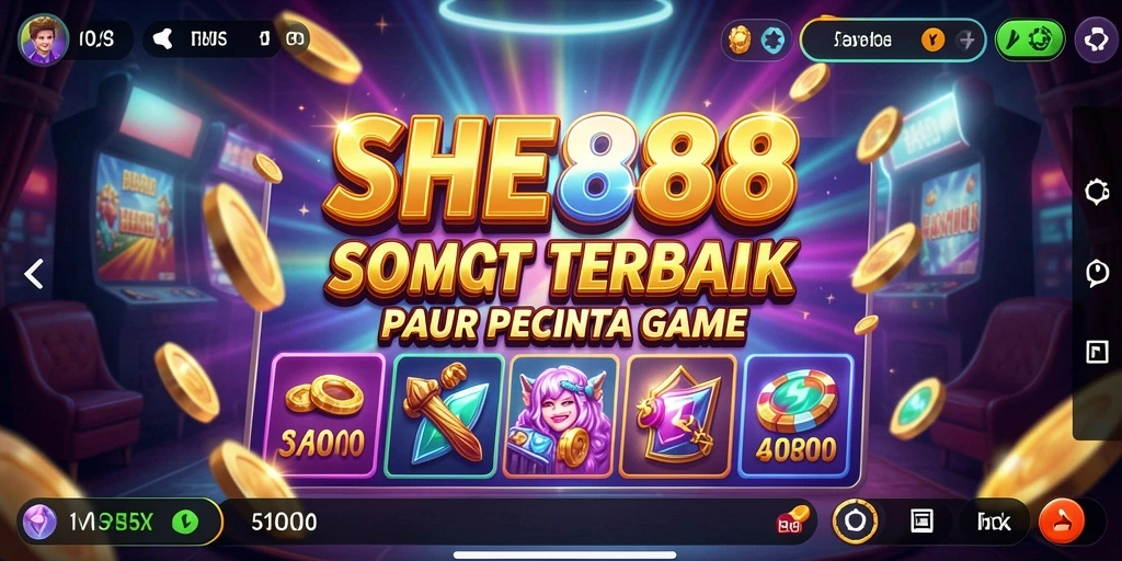 Tampilan gameplay menarik dari Slot SHE888 yang membuat ketagihan.