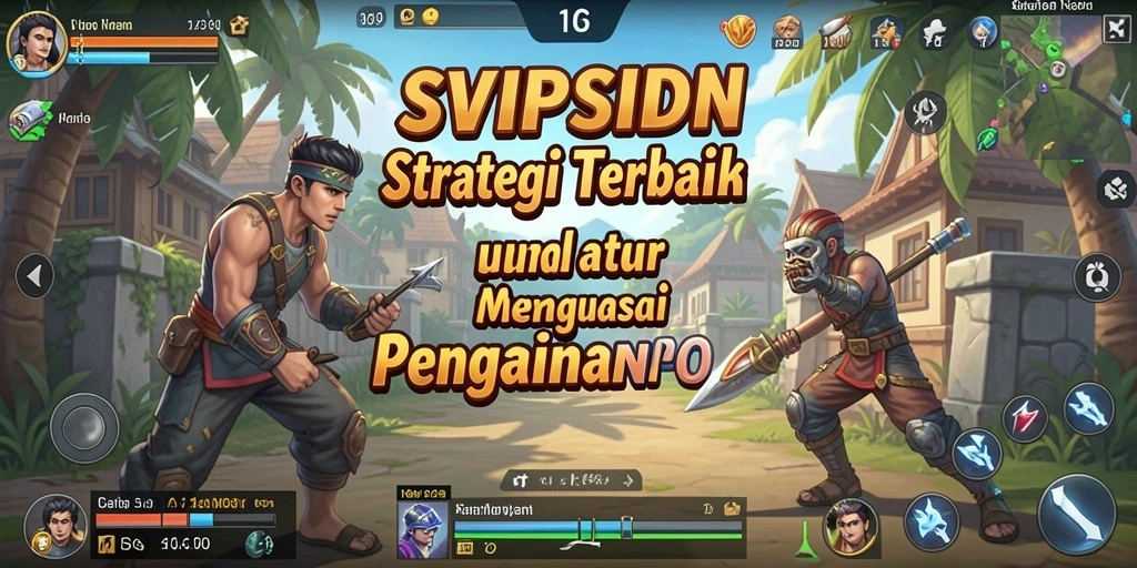 Screenshot gameplay SVIPSIDN menampilkan strategi pertempuran yang menarik.